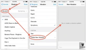 Instructions To Make New Vibration Customized On IPhone